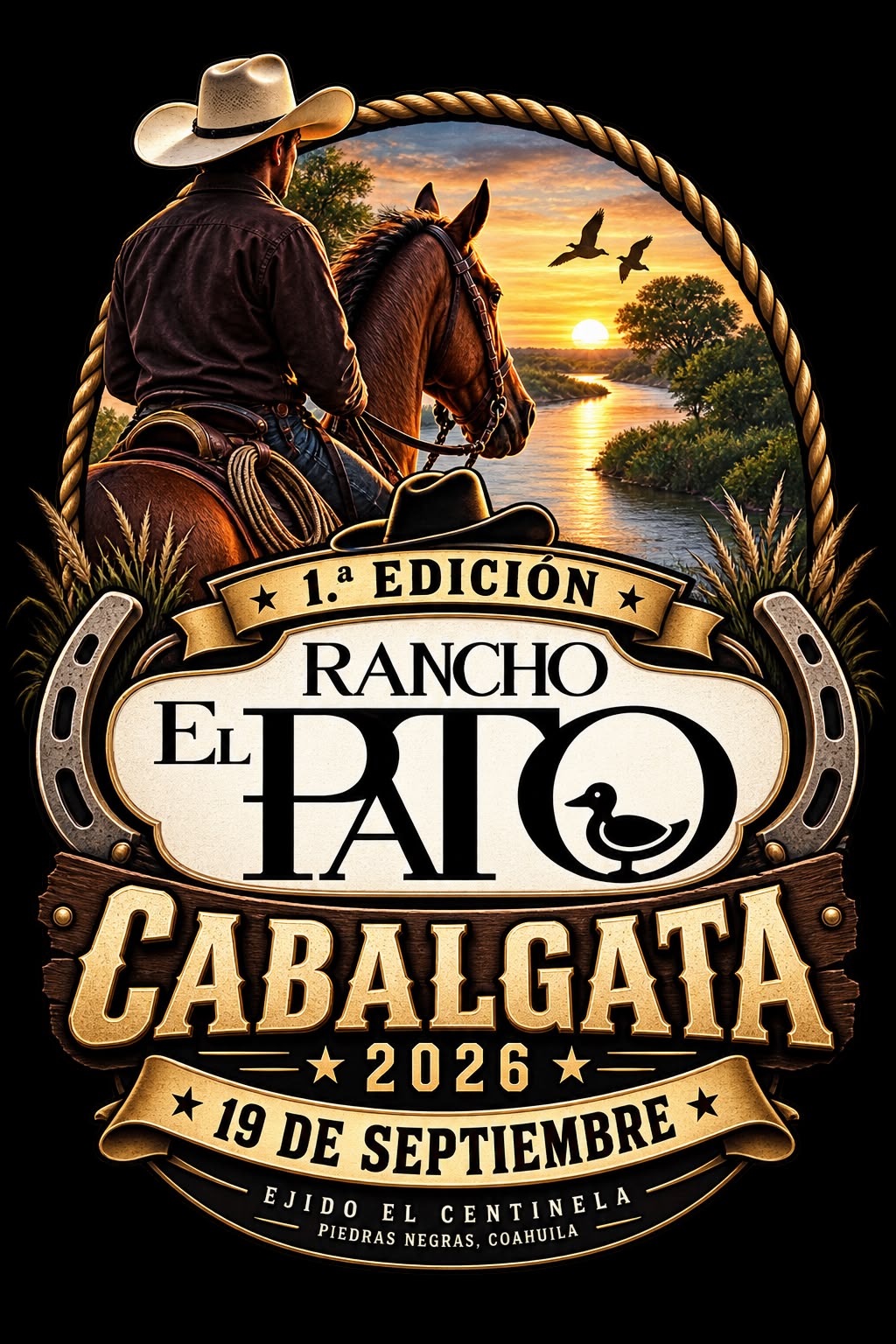 Logo de Gran Cabalgata Rancho El Pato 2026